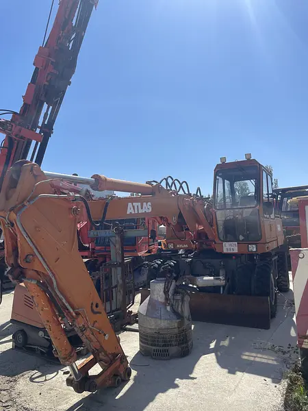 Excavadora de orugas Atlas 1404 1992