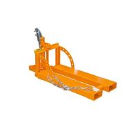 Elevator of drums, painted, Orange yellow