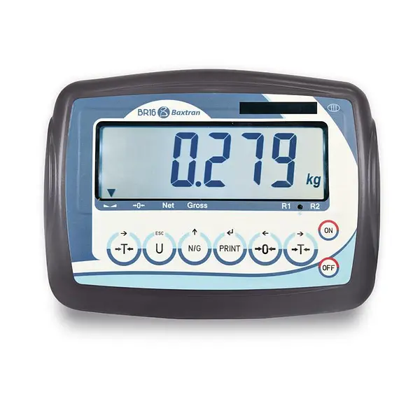 Indicator of weighing