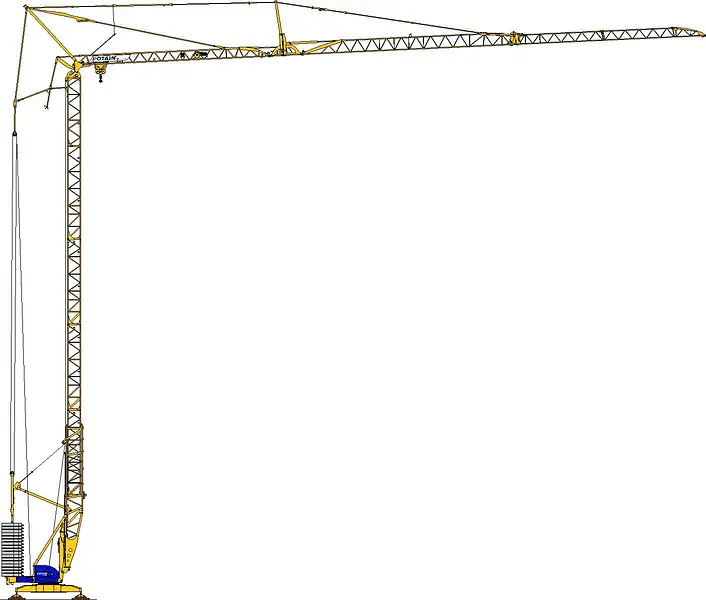 Potain Igo T 85 A Self-Erecting Cranes