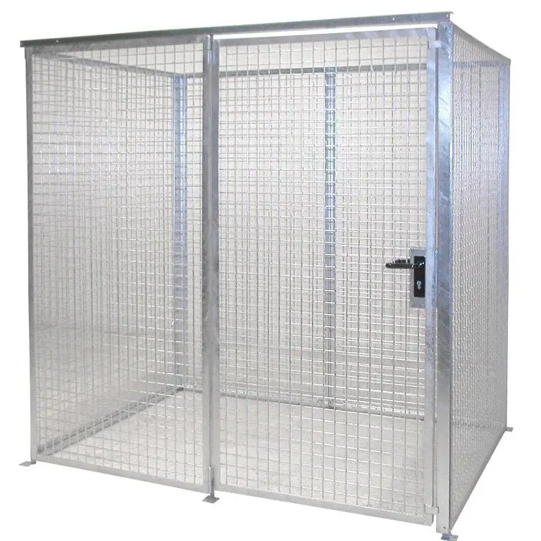 Contenedor para bombonas de gas, galvanizado en caliente