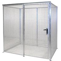 Contenedor para bombonas de gas, galvanizado en caliente