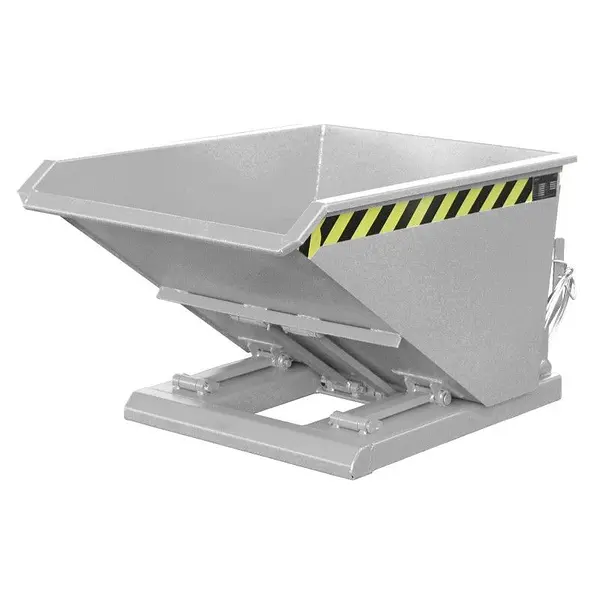 Contenedor basculante, galvanizado en caliente