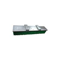 Sweeper with lateral brush for forklift