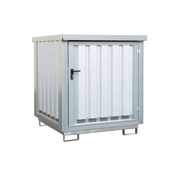 Gas pump storage container