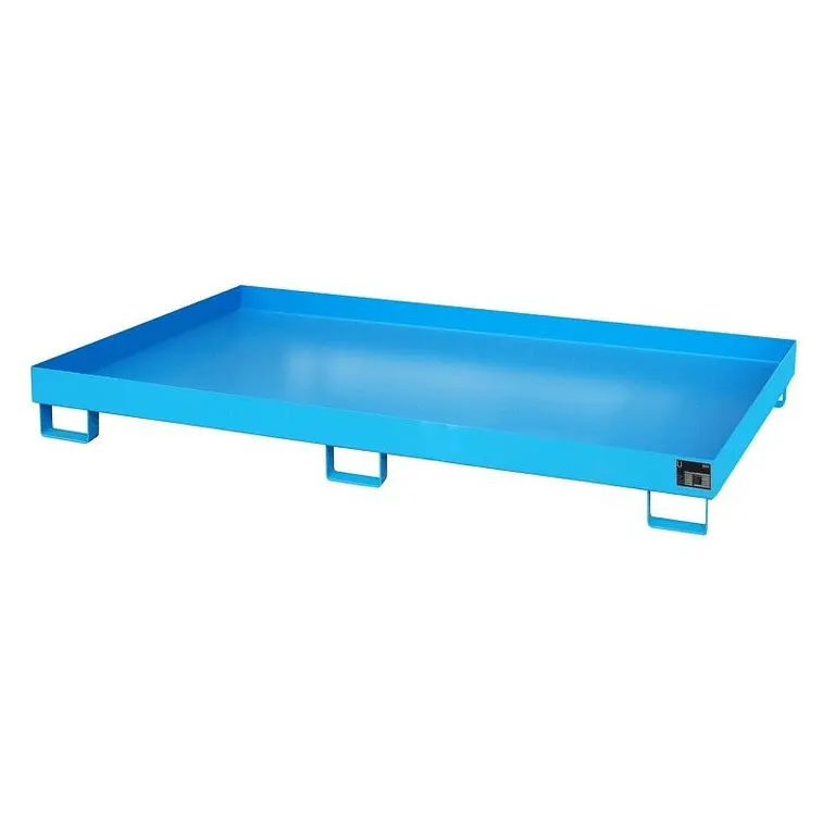 Smooth shelf, painted, light blue