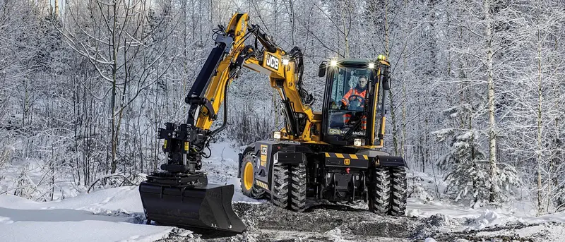 JCB 110W Hydradig wheeled excavator