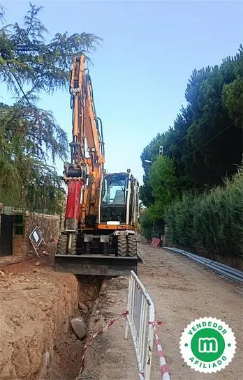 Liebherr A 314 Litronic wheel excavator