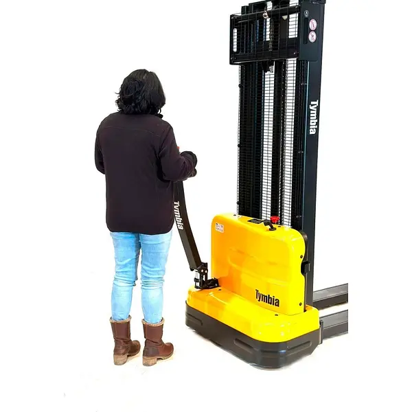 Electric stacker 1200kg with 2900mm lift height