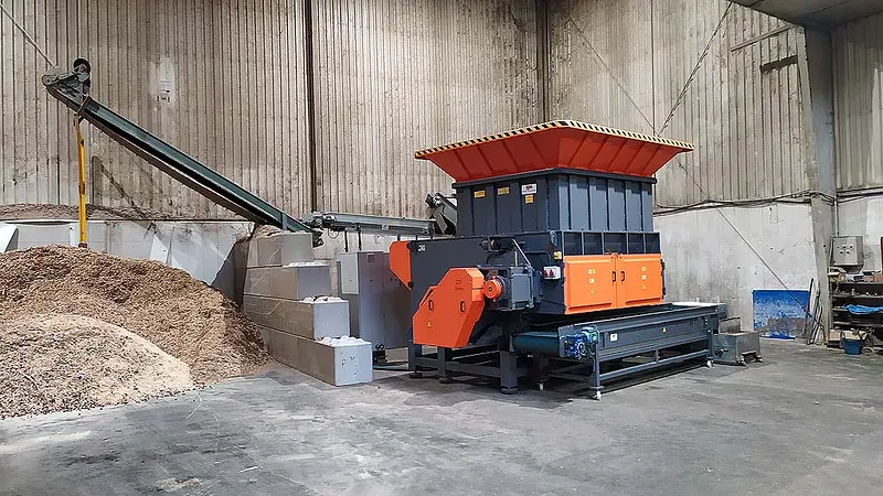 Industrial shredders