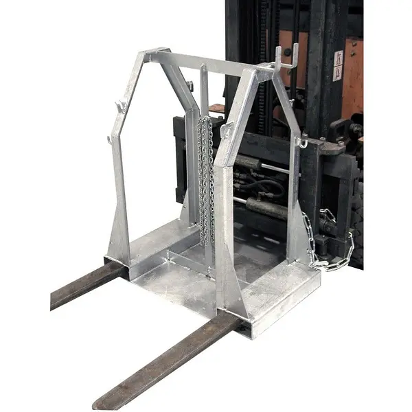 Pallet for gas pumps, hot galvanized