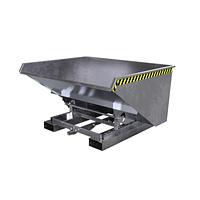 Contenedor basculante, galvanizado en caliente