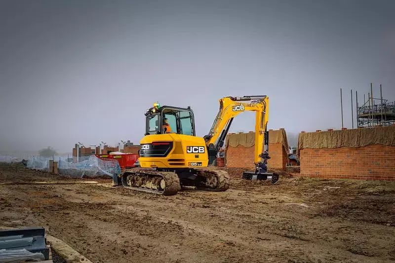 JCB 85Z-2 mini excavator
