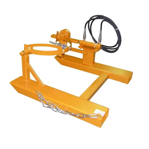 Kit de tambores pintado en naranja amarillo