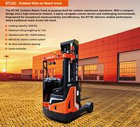 NobleLift RT16C 1600 kg sit-on reach truck with superelastic tyres