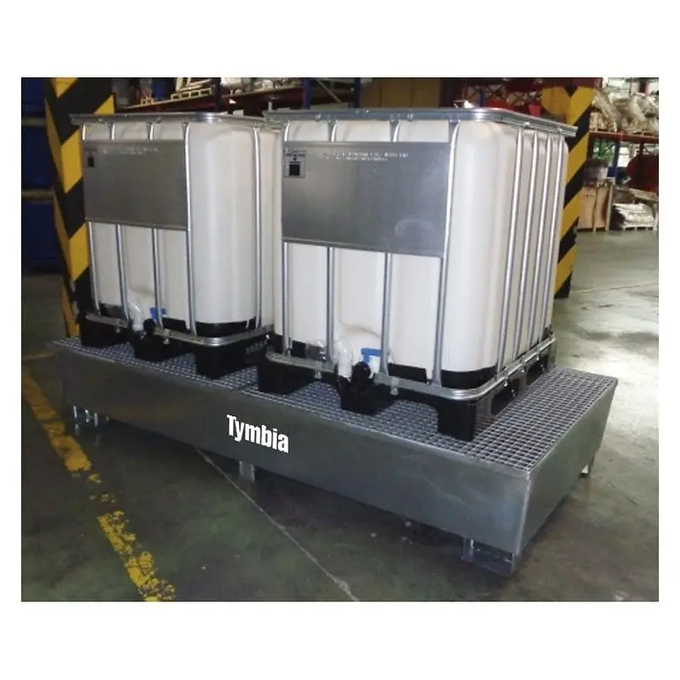 Galvanized bucket 2 deposits 1,000L