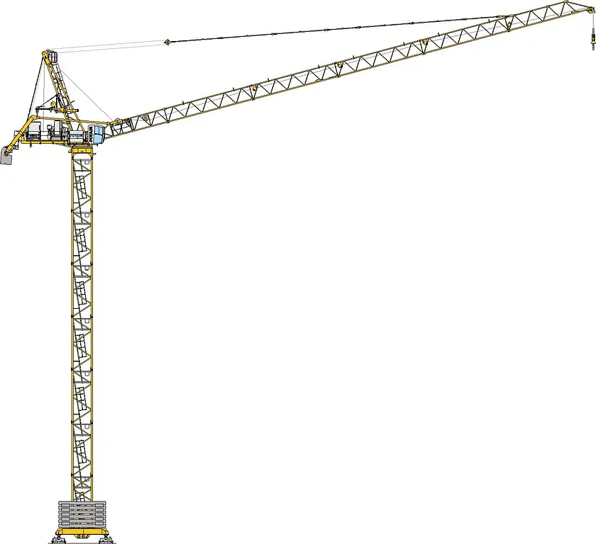 Potain MR 418 A Top-Slewing Cranes