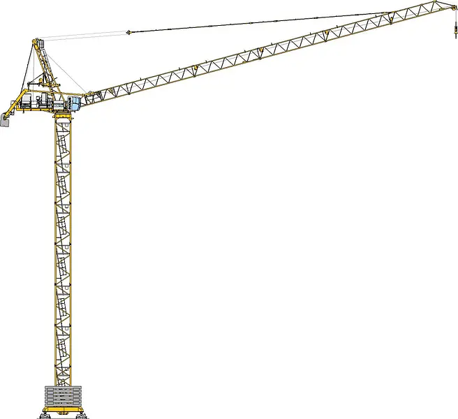 Potain MR 418 A Top-Slewing Cranes