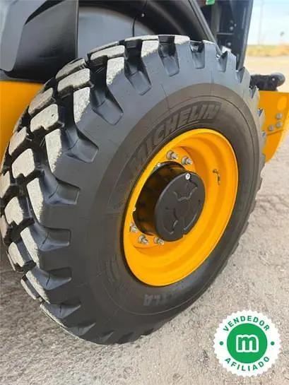 JCB 417 S5 HT wheel loader with high dump bucket