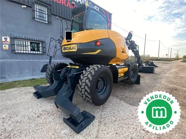 Mecalac 9MWR wheel excavator