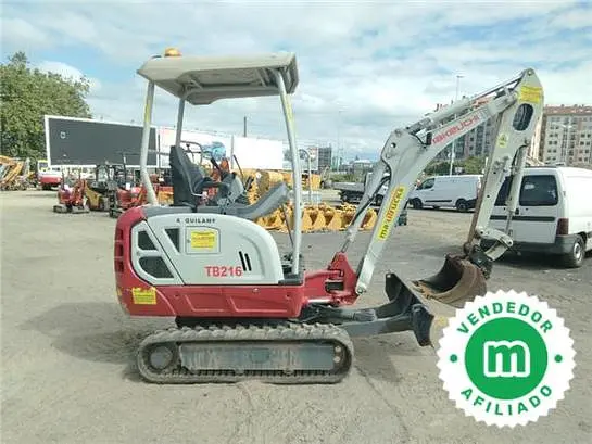 Takeuchi TB216 mini excavator
