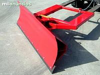 Rubber snow shovel for forklift 2000x500 mm 170 kg 30°