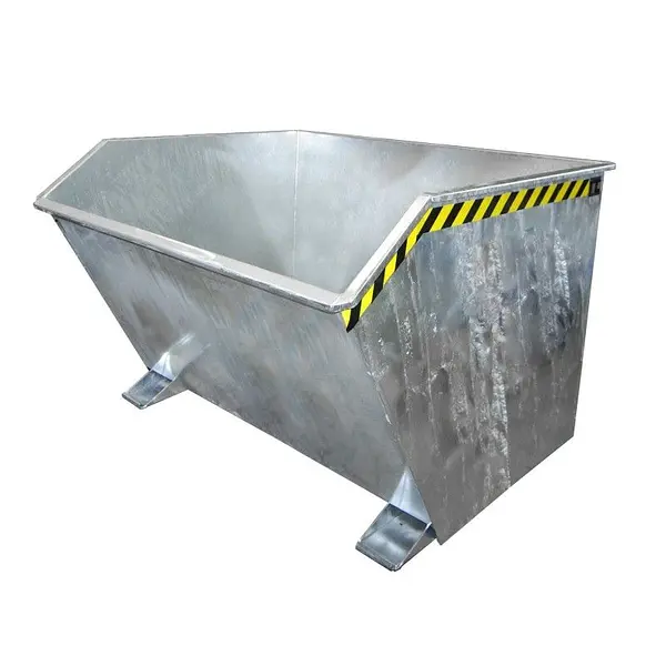 Contenedor de virutas, galvanizado en caliente