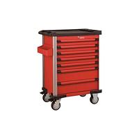 Mobile drawer with 7 drawers and 286 tools