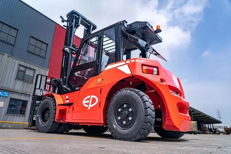 High Capacity Electric Counterbalanced Forklift 7.0T - EFL70-6-HV-PRO