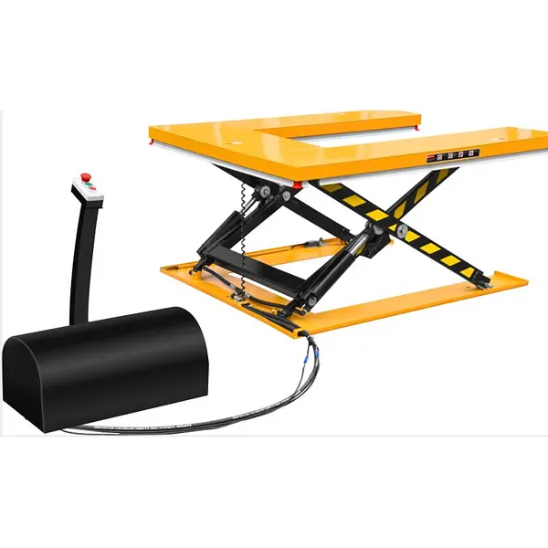 Mesa elevadora eléctrica de tijera 1000kg