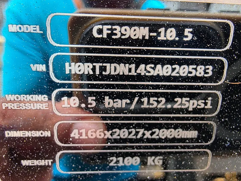 Compresor de aire rotativo de tornillo portátil Cummins diésel