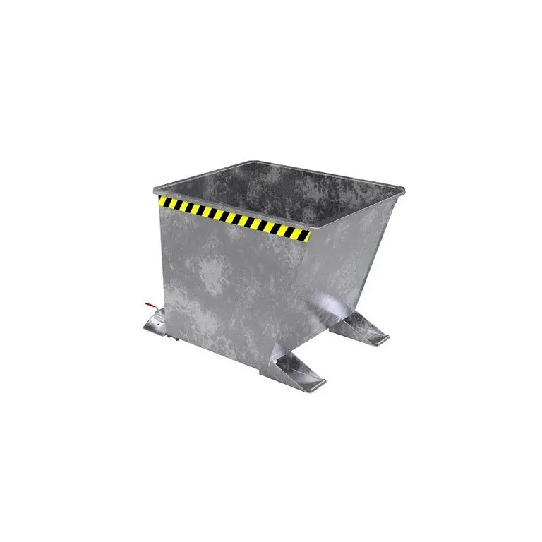 Contenedor de virutas, galvanizado en caliente