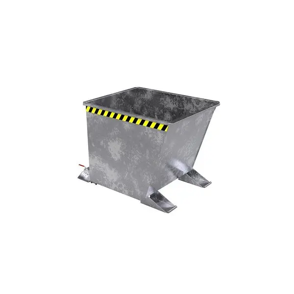 Contenedor de virutas, galvanizado en caliente