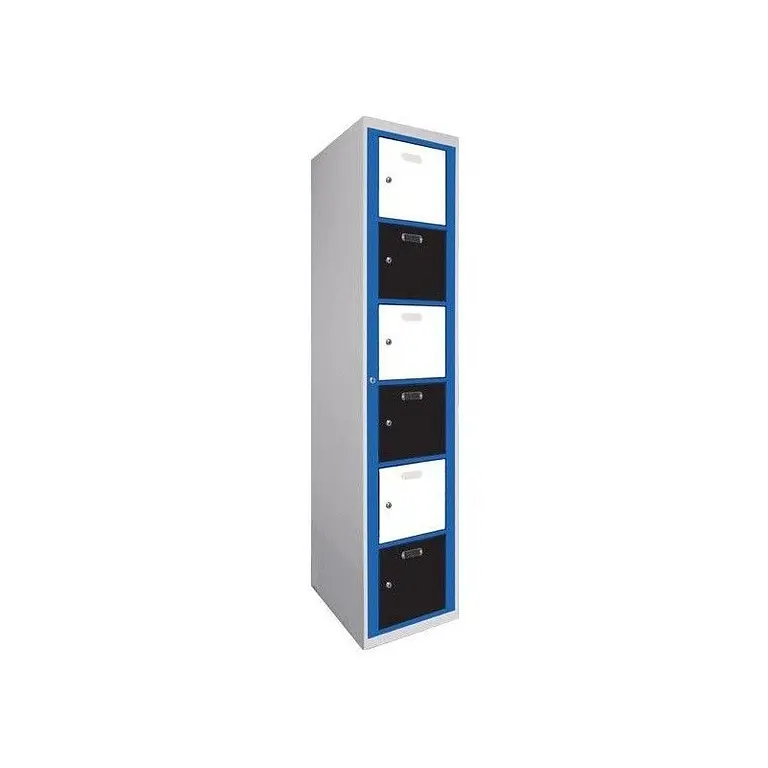Locker soldered Multidoor 6 doors