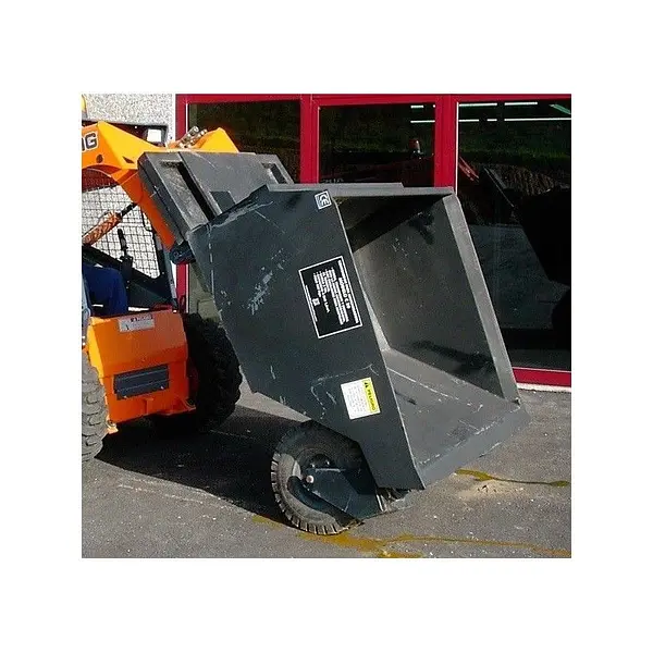 Dumper auto-cargable para miniexcavadora