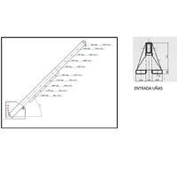 5,000kg adjustable crane for forklifts