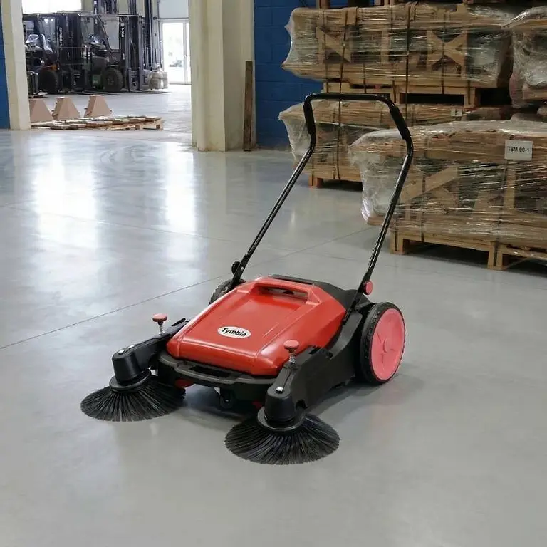 920mm manual sweeper with 55litros deposit