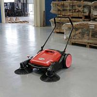 920mm manual sweeper with 55litros deposit