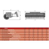 Sweeper Angulable Manually