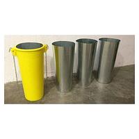 Metal inner reinforcement tube for debris decombending