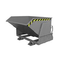 Tilting Container 800 litre tilting grey painted