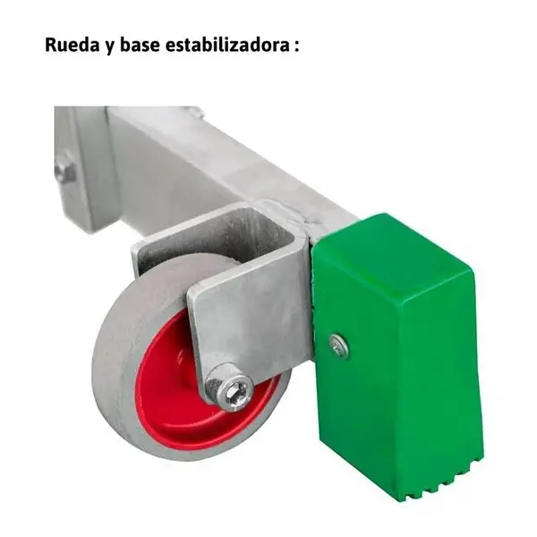 Mini andamio de aluminio 150kg - Escalera de apoyo