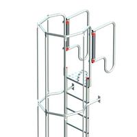 Escalera Vertical con Jaula de Protección