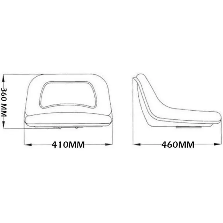 Asiento Basic para carretilla elevadora