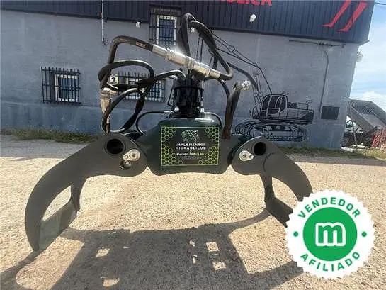 New hydraulic rotor forest grapples for mini excavators