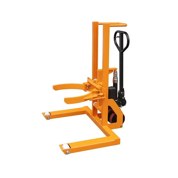 Apilador elevador de bidones con rodillos 300kg y 600mm