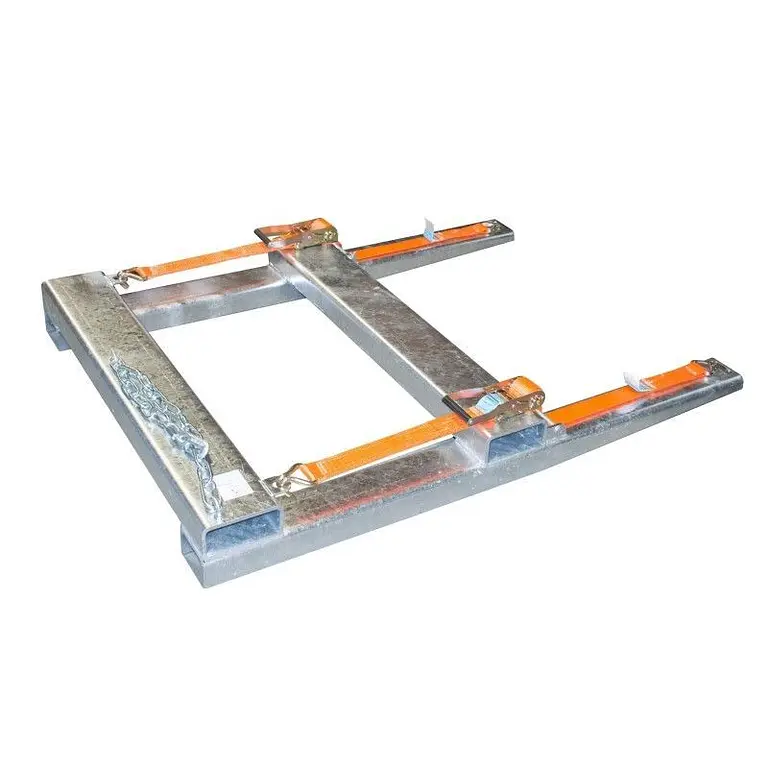 Device long, hot galvanized