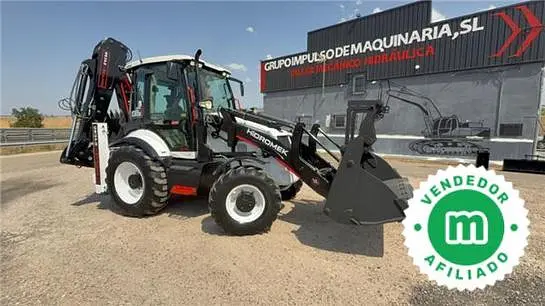 Hidromek HMK 102 B backhoe loader