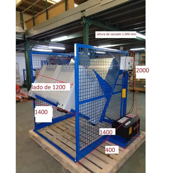 Electrical Palots Volter 500L container for storage and transport