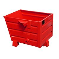 Stackable chip flirt painted red fire